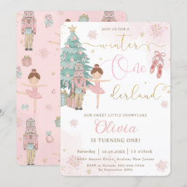 Invitación El invierno de los Nutcracker en Norteamérica