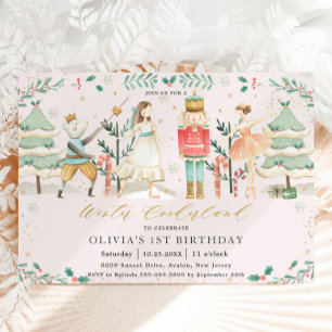 Invitación El invierno del Nutcracker en Norteamérica