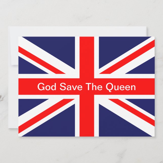 Invitación El Jack de la Unión Clásica (Anverso)