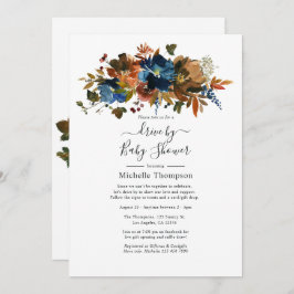 Invitación El jengibre y la florida marina en la ducha