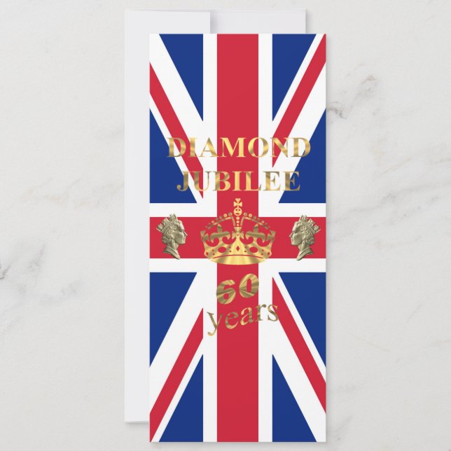 Invitación El Jubileo del Diamante de Queens (Anverso)