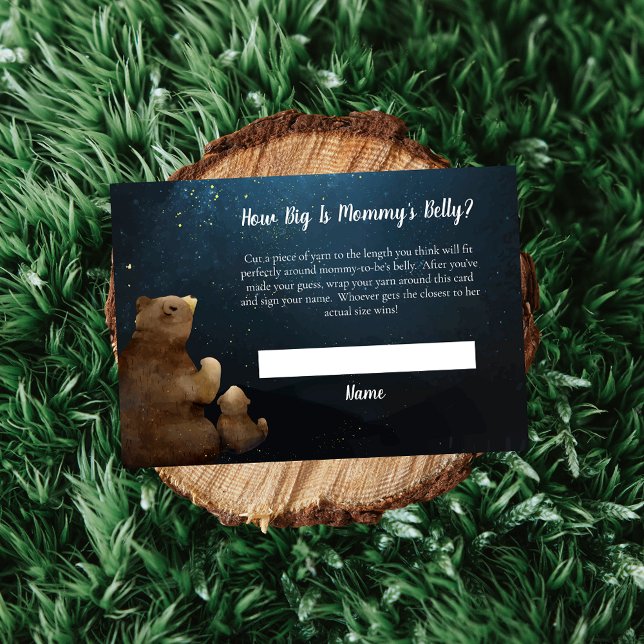 Invitación El juego de Baby Shower tamaño Belly de mamá (Subido por el creador)