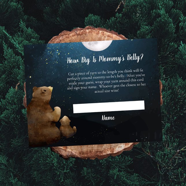 Invitación El juego de Baby Shower tamaño Belly de mamá (Subido por el creador)