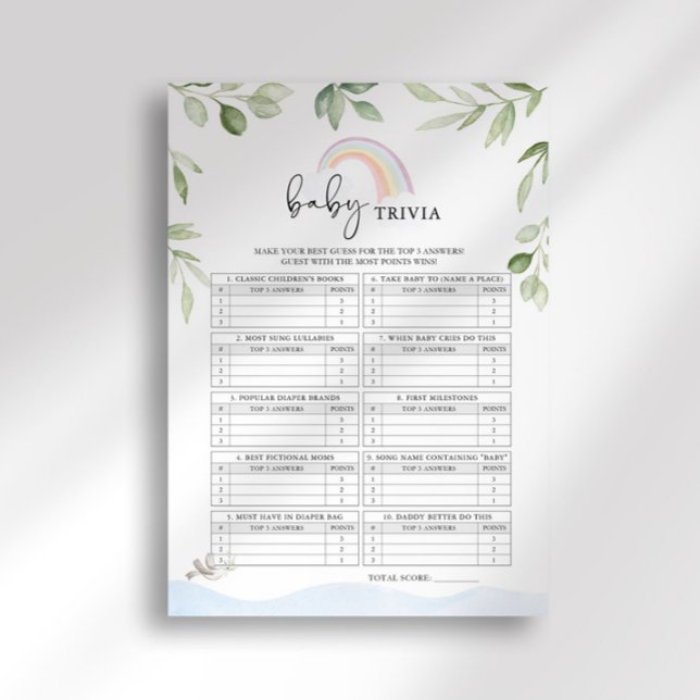 Invitación El juego de la travesía del bebé en Baby Shower Ar (Subido por el creador)