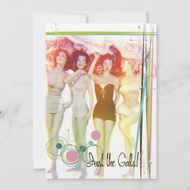 Invitación El kitsch Bitsch: ¡Apenas los galones! (Anverso)