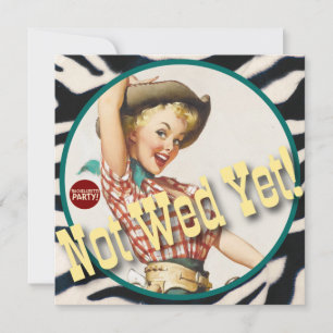Invitación El Kitsch Bitsch : ¡Cowgirl Todavía No Wed!
