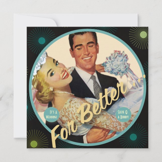 Invitación El Kitsch Bitsch : Para mejor... (Anverso)