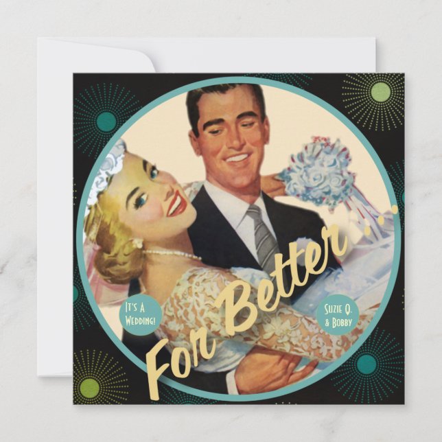 Invitación El Kitsch Bitsch : Para mejor... (Anverso)
