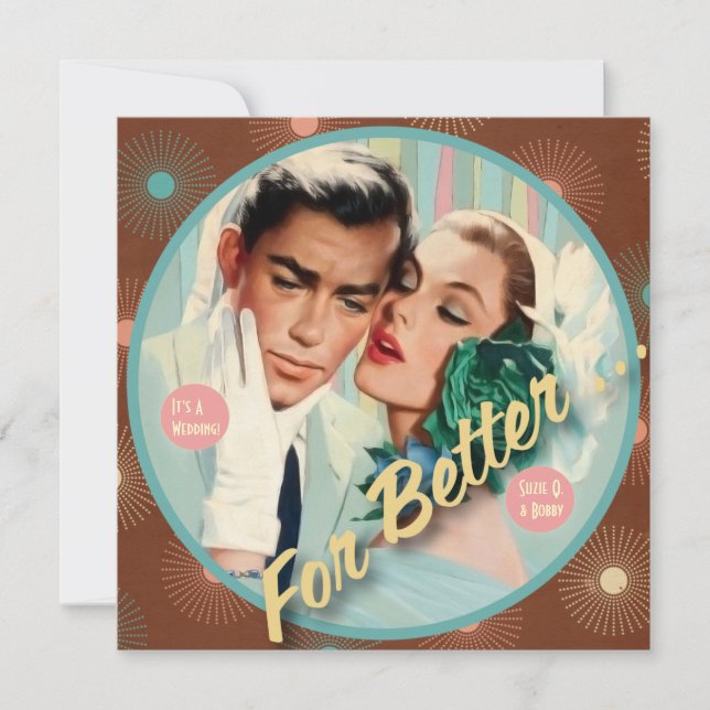 Invitación El Kitsch Bitsch : Para mejor... (Anverso)