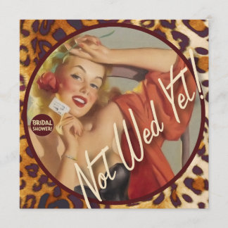 Invitación El Kitsch Bitsch : ¡Todavía no Wed!