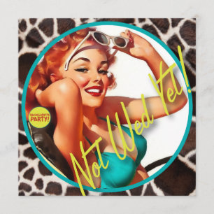 Invitación El Kitsch Bitsch : ¡Todavía no Wed!