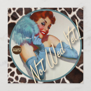 Invitación El Kitsch Bitsch : ¡Todavía no Wed!