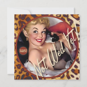 Invitación El Kitsch Bitsch : ¡Todavía no Wed!