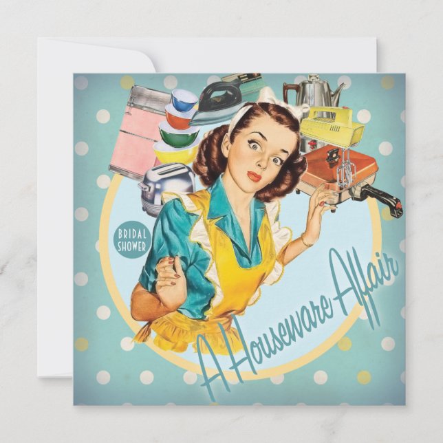 Invitación El Kitsch Bitsch: un show de novias en el hogar (Anverso)