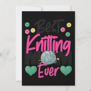 Invitación El Knit De Tejido De Tejido De Tejido Ocurre