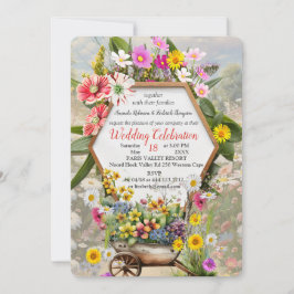 Invitación El lenguaje de las flores