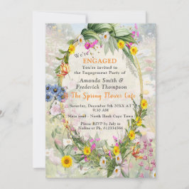 Invitación El lenguaje de las flores