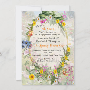 Invitación El lenguaje de las flores