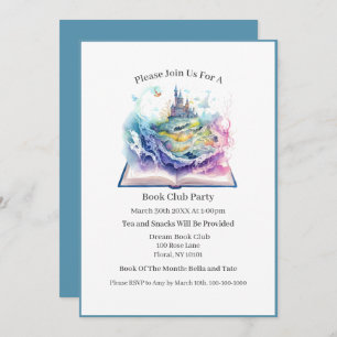 Invitación El libro siempre es mejor, Book Club