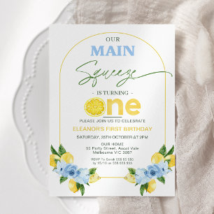 Invitación El limón azul Positano Nuestro principal apretón p