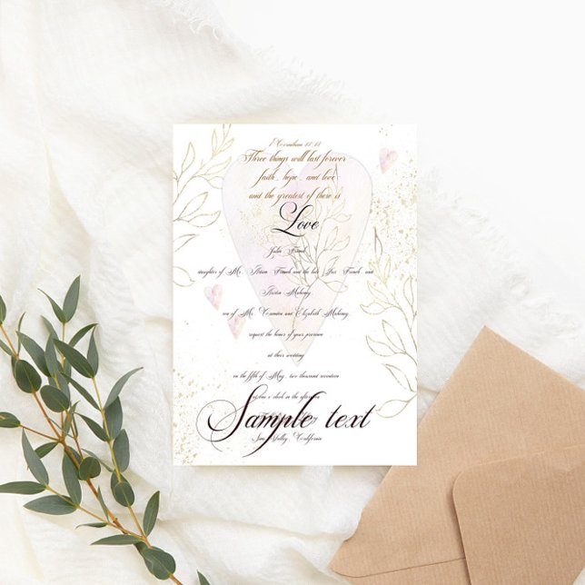 Invitación El más grande de ellos es el cristiano en blanco/a (Subido por el creador)