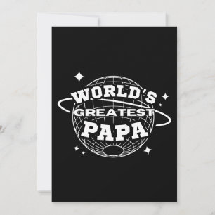 Invitación El mayor papá del mundo