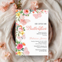 Él Me Da Mariposas en el Estómago Ducha de Novia F