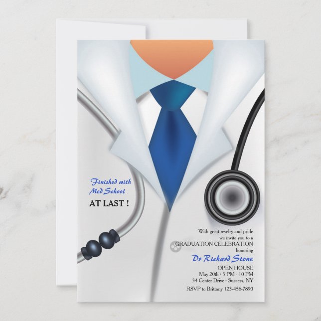 Invitación El Médico Está Invitado (Anverso)