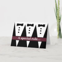El MEJOR HOMBRE - divertido invite con tres Tuxes