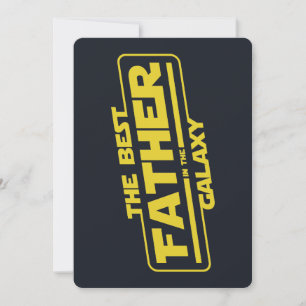 Invitación El Mejor Regalo Del Día Del Padre En La Galaxia