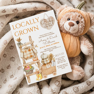 Invitación El mercado de la calabaza cultivada localmente cae