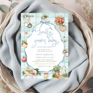 Invitación El mercado de los agricultores de Baby Shower