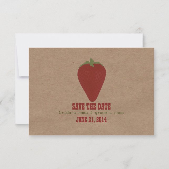Invitación El mercado de los agricultores inspiró la boda RSV (Anverso)