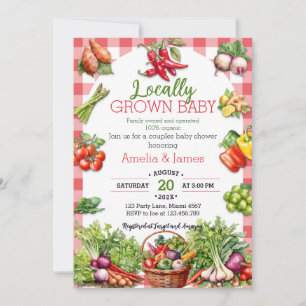 Invitación El mercado de los productores de acuarela de BabyS