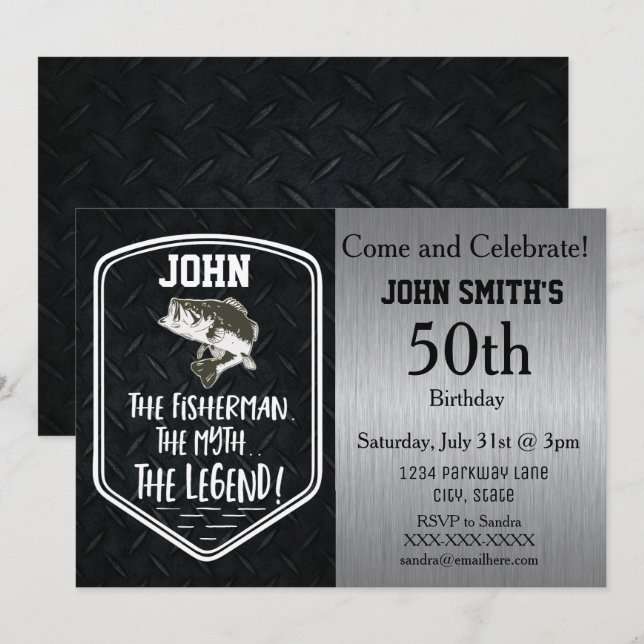 Invitación El mito de los adultos atrapados (Anverso / Reverso)