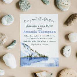 Invitación El moderno paisaje invernal es nuestra más grande