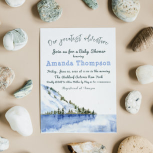 Invitación El moderno paisaje invernal es nuestra más grande 