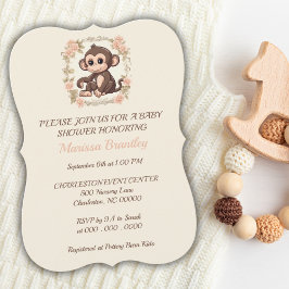 Invitación El mono encantador