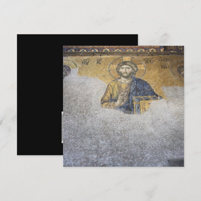 Invitación El Mosaico Deesis Galería Superior Santa Sofía (Anverso / Reverso)