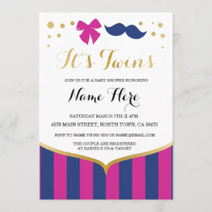 Invitación El muchacho del chica del rosa de la marina de