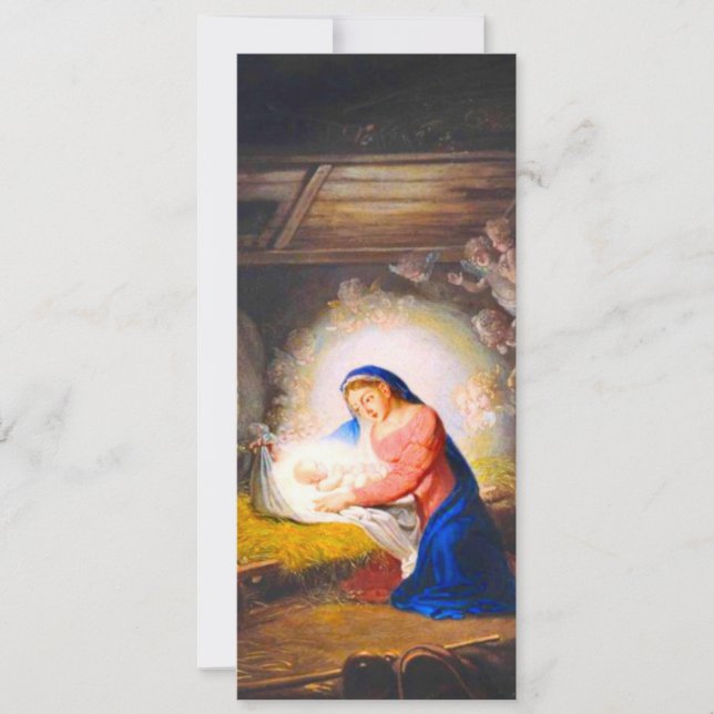 Invitación El Nacimiento de Cristo (Anverso)