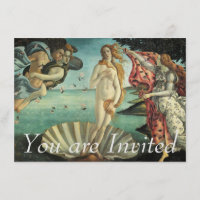 El nacimiento de Venus - arte clásico por