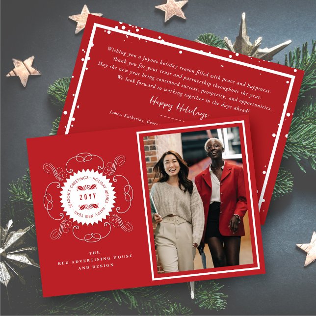 Invitación El negocio de la fotografía sellada clásica de los (Subido por el creador)