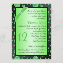 El negro, palo purpurinoso Mitzvah del lunar de la