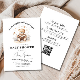 Invitación El nuevo capítulo comienza con un solo Baby Shower