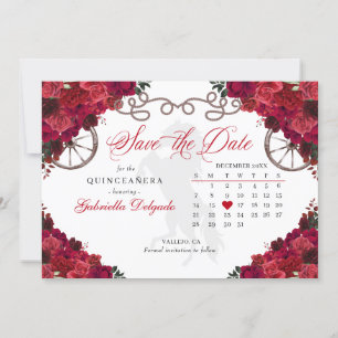 Invitación El Occidente Roses Roses Charro Quinceañera Salva