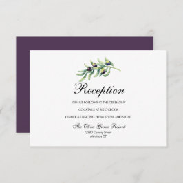 Invitación El Olivar | Recepción de bodas rusticas