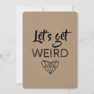 Invitación El PADRINO DE BODA moderno/SIRVE MEJOR oferta