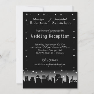 Invitación El Paisaje Urbano Y La Recepción De Las Estrellas