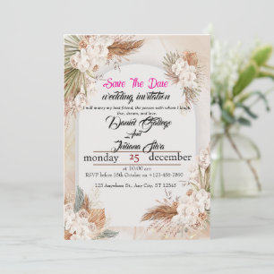 Invitación El Para Siempre Comienza Aquí – Parte Posterior de
